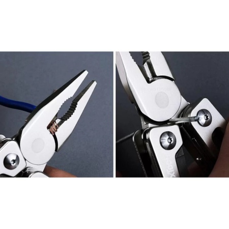 Мультитул NexTool Multifunctional Stainless Steel (15 функций), серебристый